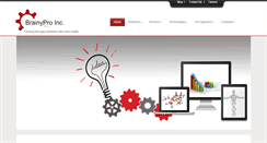 Desktop Screenshot of brainypro.com